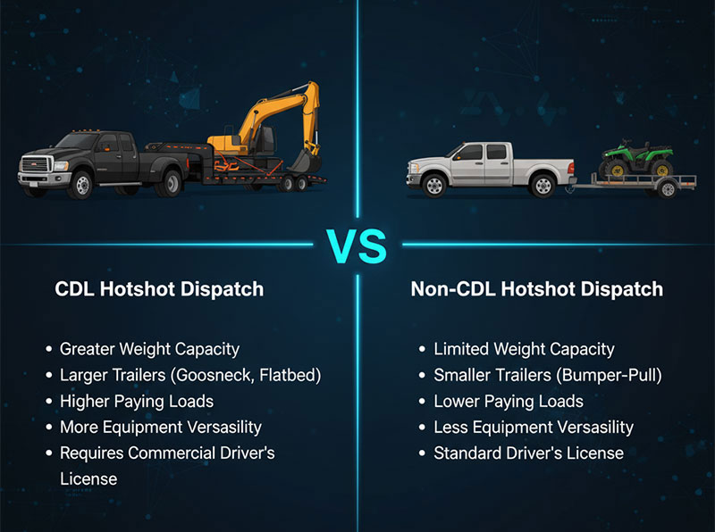 non cdl hotshot dispatch